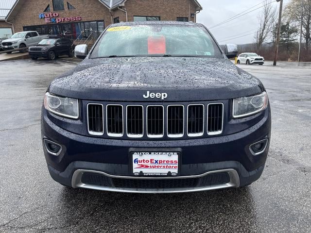 2014 Jeep Grand Cherokee Limited 4x4 True Blue Pearlcoat at Solomon Chevrolet