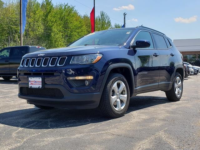 2021 Jeep Compass Latitude Jazz Blue Pearlcoat at Auto Express Rt. 8