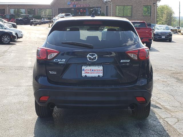 2015 Mazda Mazda CX-5 Grand Touring Deep Crystal Blue Mica at Solomon Chevrolet