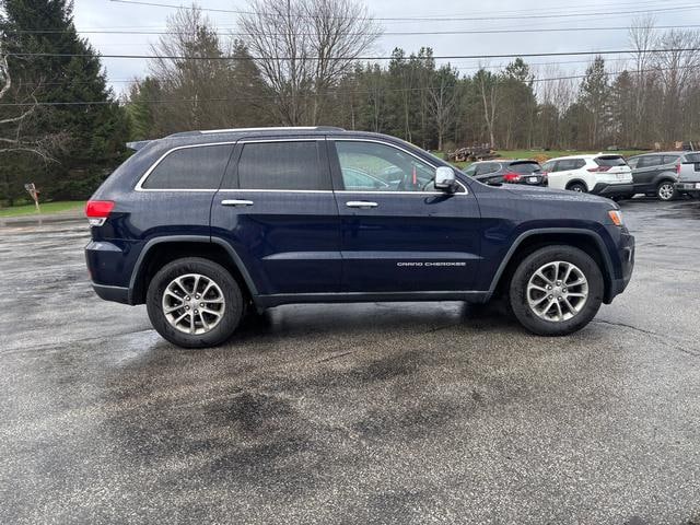2014 Jeep Grand Cherokee Limited 4x4 True Blue Pearlcoat at Solomon Chevrolet