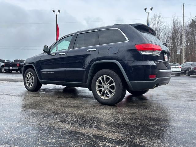 2014 Jeep Grand Cherokee Limited 4x4 True Blue Pearlcoat at Solomon Chevrolet