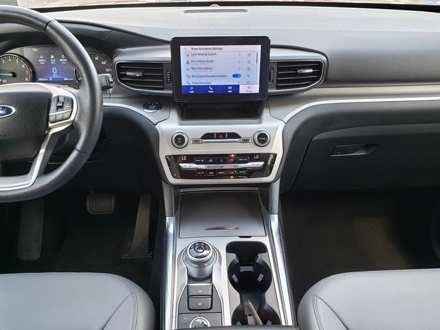 2021 Ford Explorer XLT Rapid Red Tinted at Town & Country Ford
