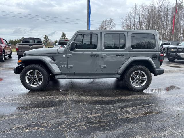 2018 Jeep Wrangler Unlimited Sahara 4x4 Sting-Gray at Solomon Chevrolet