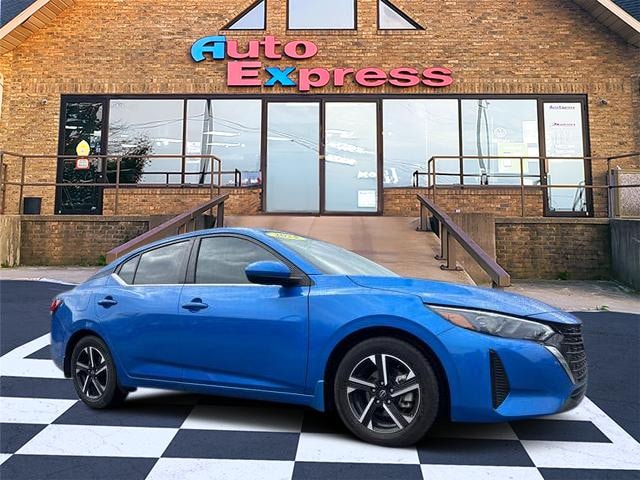 2024 Nissan Sentra SV Electric Blue at Warne Motors