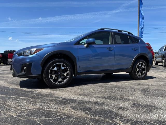 2019 Subaru Crosstrek 2.0i Premium Quartz Blue Pearl at Solomon Chevrolet
