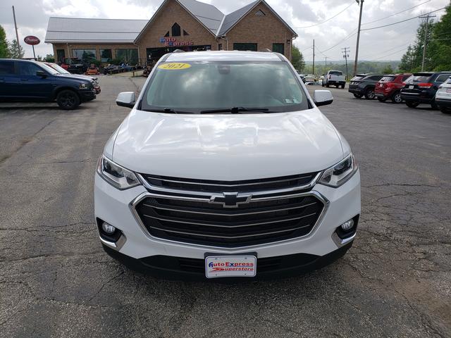 2021 Chevrolet Traverse LT Leather Summit White at Nick Chevrolet