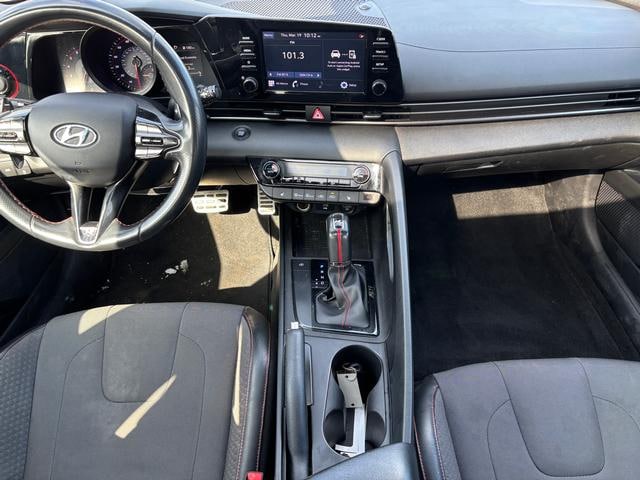 2021 Hyundai Elantra N-Line Ceramic White at Lake View Ford