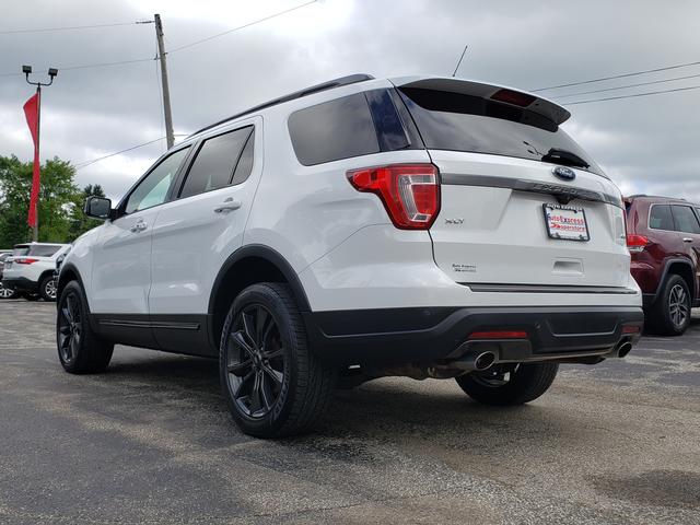 2018 Ford Explorer XLT White at Solomon Chevrolet