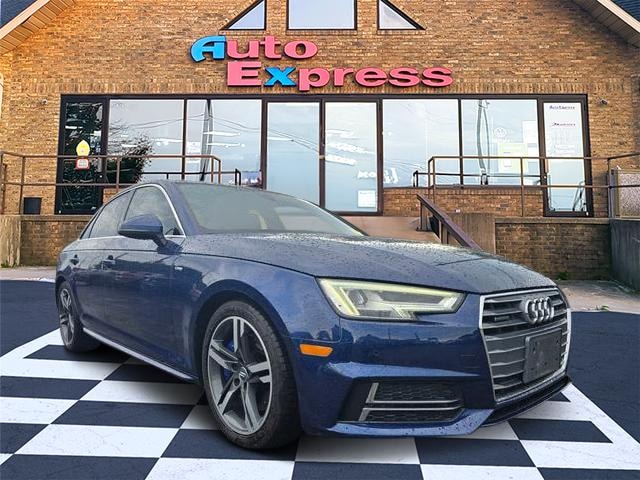 2017 Audi A4 2.0T Premium Blue at Cutuly Auto Sales