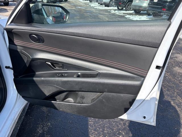 2021 Hyundai Elantra N-Line Ceramic White at Lake View Ford