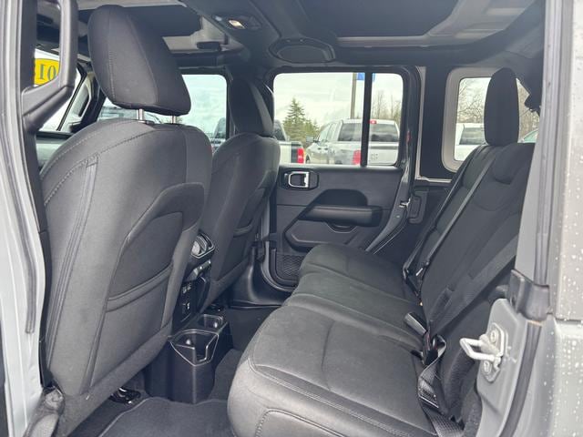 2018 Jeep Wrangler Unlimited Sahara 4x4 Sting-Gray at Solomon Chevrolet