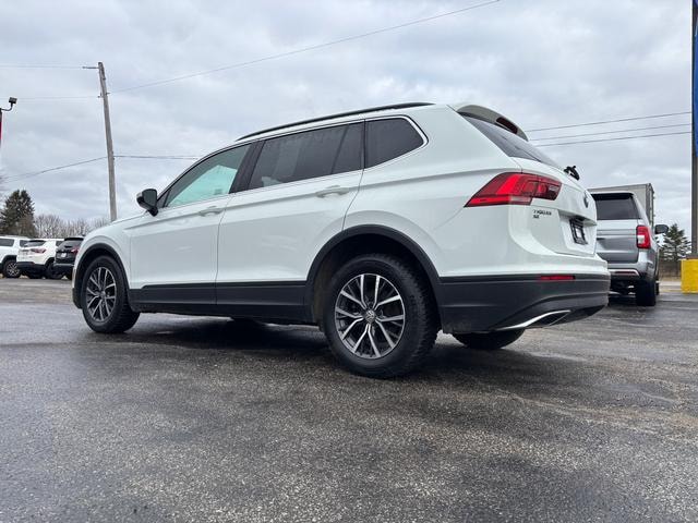 2019 Volkswagen Tiguan 2.0T SE 4MOTION White at Solomon Chevrolet