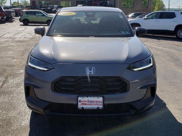 2024 Honda HR-V Sport w/BSI Cosmic Silver at Solomon Chevrolet