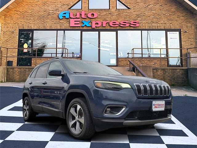 2021 Jeep Cherokee Limited Slate Blue Pearlcoat at Auto Express Rt. 8