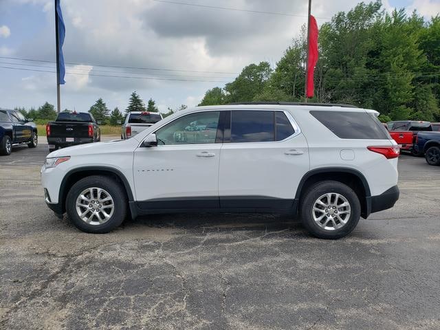 2021 Chevrolet Traverse LT Leather Summit White at Nick Chevrolet