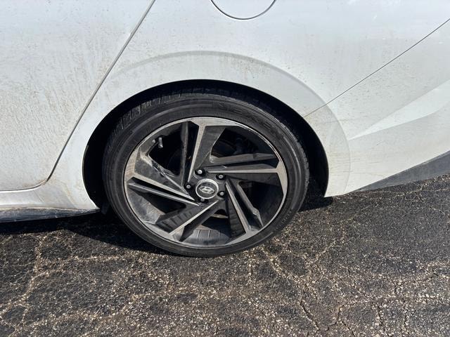 2021 Hyundai Elantra N-Line Ceramic White at Lake View Ford