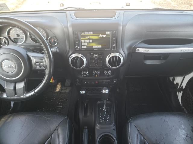 2014 Jeep Wrangler Unlimited Rubicon 4x4 Bright White at Nick Chevrolet