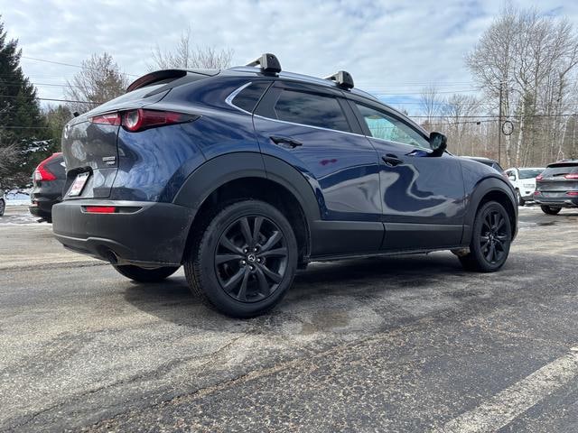 2022 Mazda Mazda CX-30 2.5 Turbo Deep Crystal Blue Mica at Nick Chevrolet