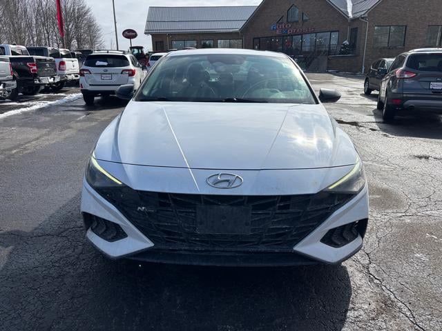 2021 Hyundai Elantra N-Line Ceramic White at Lake View Ford