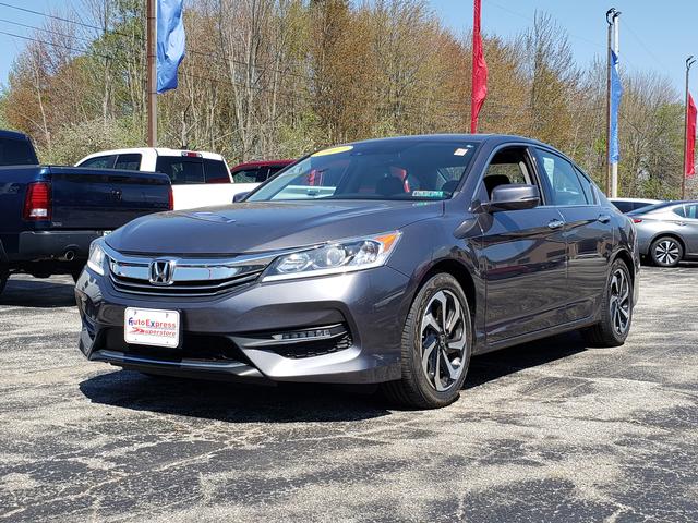 2017 Honda Accord EX-L V6 w/Navi & Honda Sensing Gray at Auto Estates