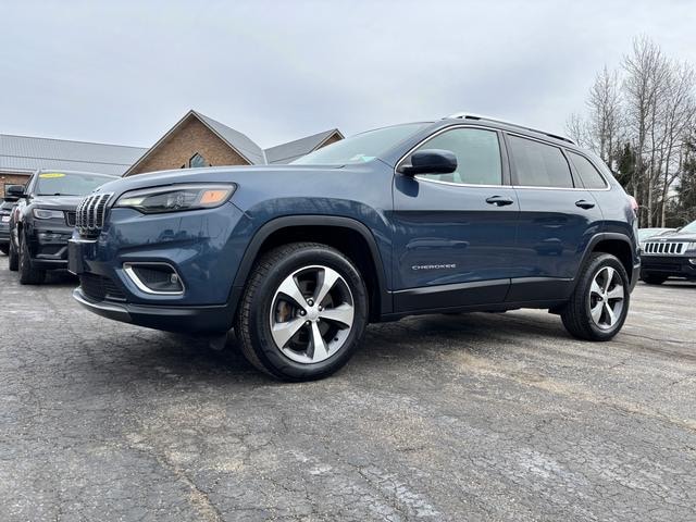 2020 Jeep Cherokee Limited Slate Blue Pearlcoat at Premiere Auto Sales