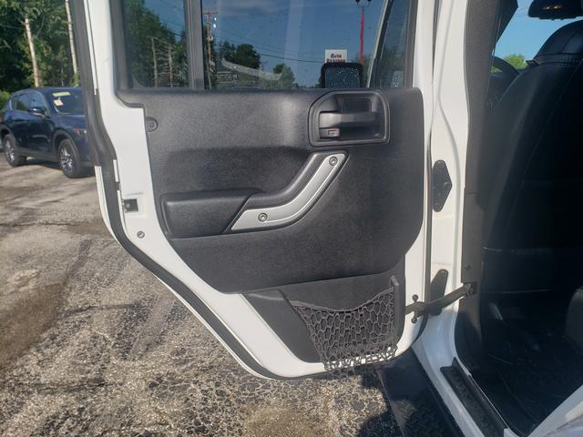 2014 Jeep Wrangler Unlimited Rubicon 4x4 Bright White at Nick Chevrolet