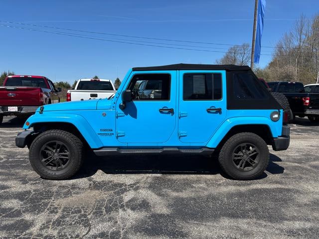 2017 Jeep Wrangler JK Unlimited Sport 4x4 Chief at Solomon Chevrolet