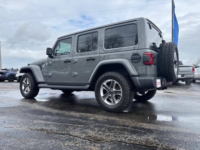 2018 Jeep Wrangler Unlimited Sahara 4x4 Sting-Gray at Solomon Chevrolet