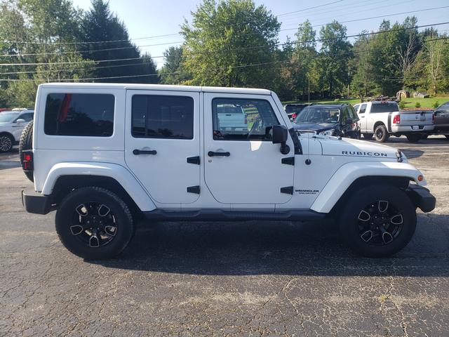 2014 Jeep Wrangler Unlimited Rubicon 4x4 Bright White at Nick Chevrolet