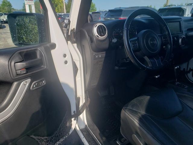 2014 Jeep Wrangler Unlimited Rubicon 4x4 Bright White at Nick Chevrolet