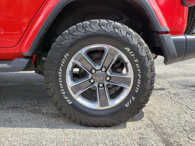 2018 Jeep Wrangler Unlimited Sahara 4x4 Firecracker Red at Solomon Chevrolet