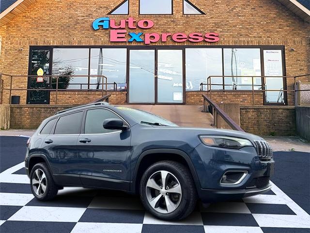 2020 Jeep Cherokee Limited Slate Blue Pearlcoat at Premiere Auto Sales