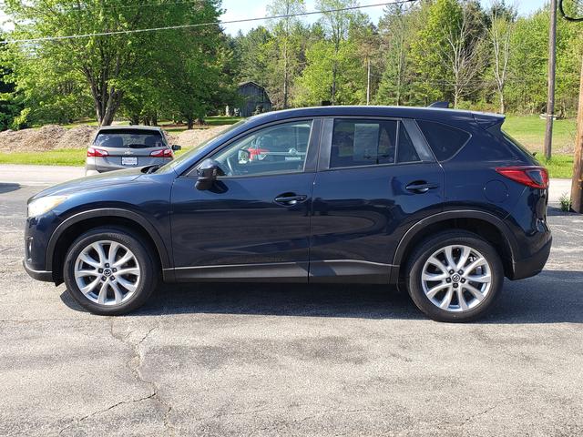 2015 Mazda Mazda CX-5 Grand Touring Deep Crystal Blue Mica at Solomon Chevrolet