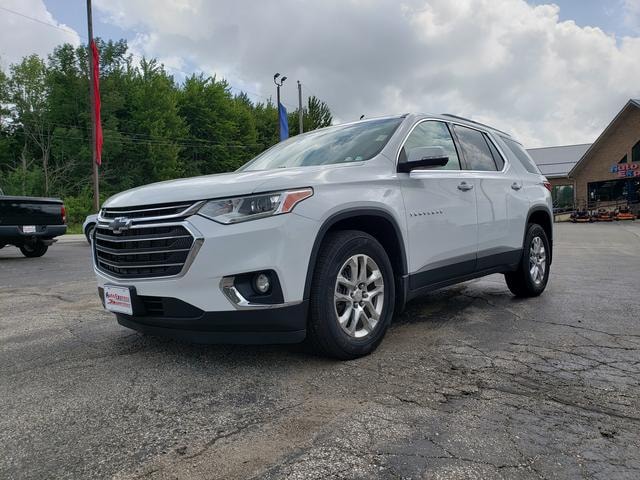 2021 Chevrolet Traverse LT Leather Summit White at Nick Chevrolet