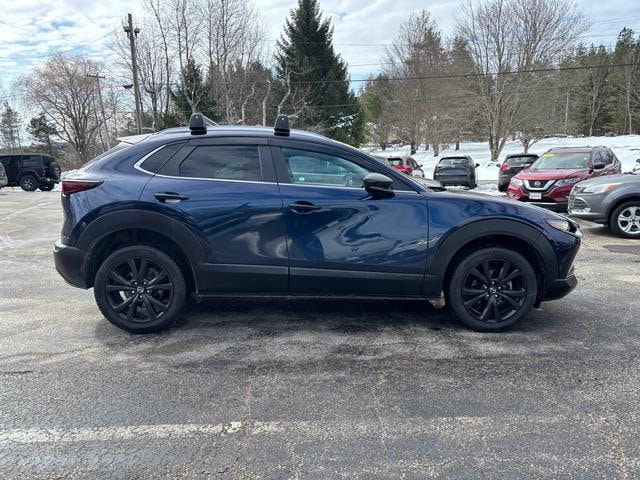 2022 Mazda Mazda CX-30 2.5 Turbo Deep Crystal Blue Mica at Nick Chevrolet