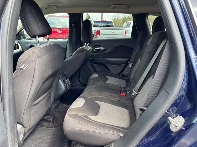 2016 Jeep Cherokee Sport 4x4 True Blue Pearlcoat at Solomon Chevrolet