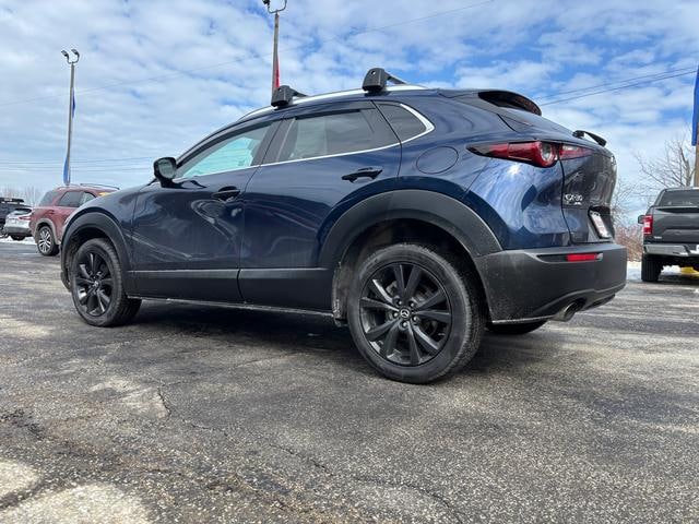 2022 Mazda Mazda CX-30 2.5 Turbo Deep Crystal Blue Mica at Nick Chevrolet