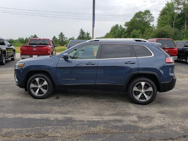 2021 Jeep Cherokee Limited Slate Blue Pearlcoat at Auto Express Rt. 8