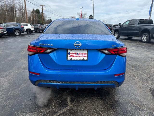 2024 Nissan Sentra SV Electric Blue at Warne Motors