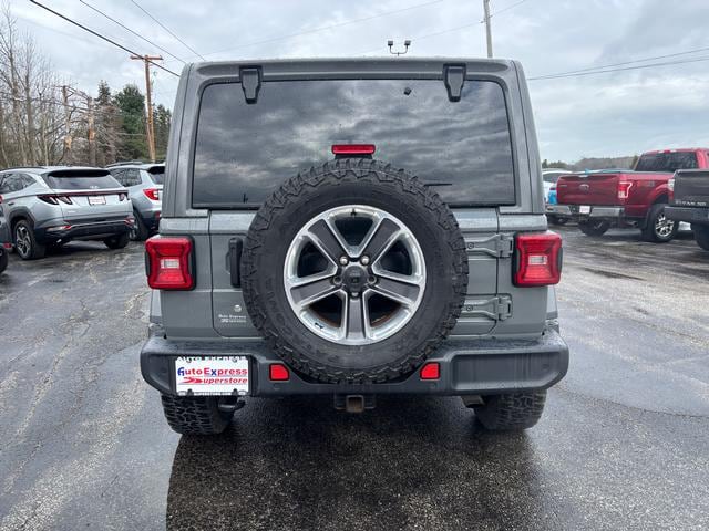 2018 Jeep Wrangler Unlimited Sahara 4x4 Sting-Gray at Solomon Chevrolet