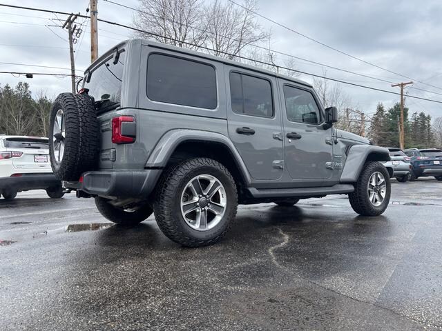 2018 Jeep Wrangler Unlimited Sahara 4x4 Sting-Gray at Solomon Chevrolet