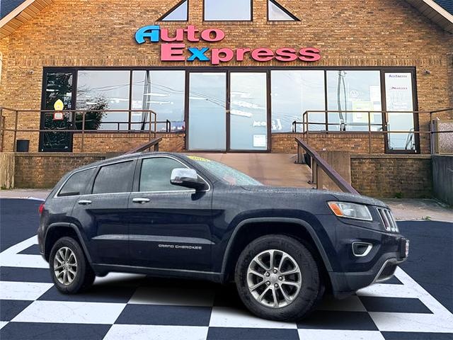 2014 Jeep Grand Cherokee Limited 4x4 True Blue Pearlcoat at Solomon Chevrolet