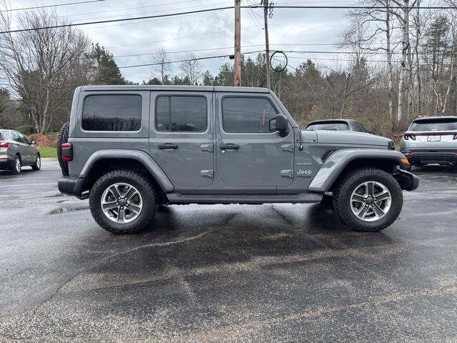 2018 Jeep Wrangler Unlimited Sahara 4x4 Sting-Gray at Solomon Chevrolet