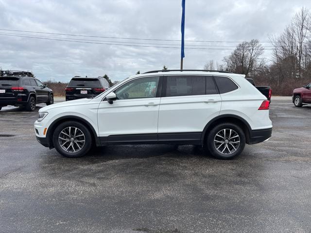 2019 Volkswagen Tiguan 2.0T SE 4MOTION White at Solomon Chevrolet