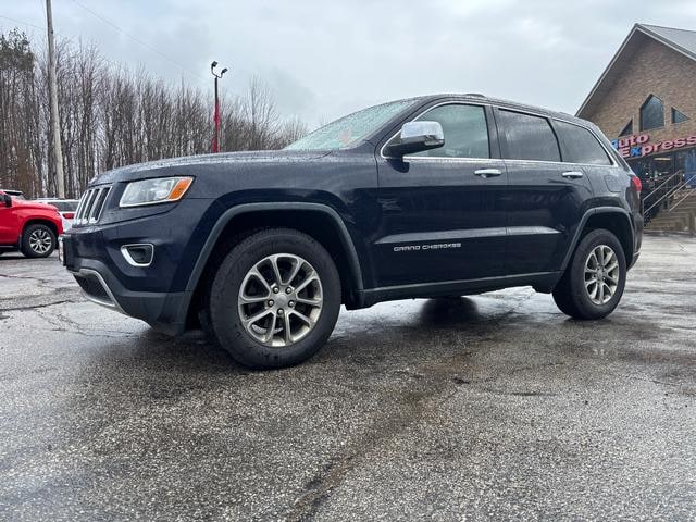 2014 Jeep Grand Cherokee Limited 4x4 True Blue Pearlcoat at Solomon Chevrolet