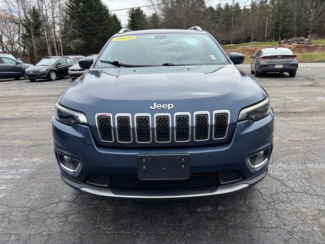 2020 Jeep Cherokee Limited Slate Blue Pearlcoat at Premiere Auto Sales