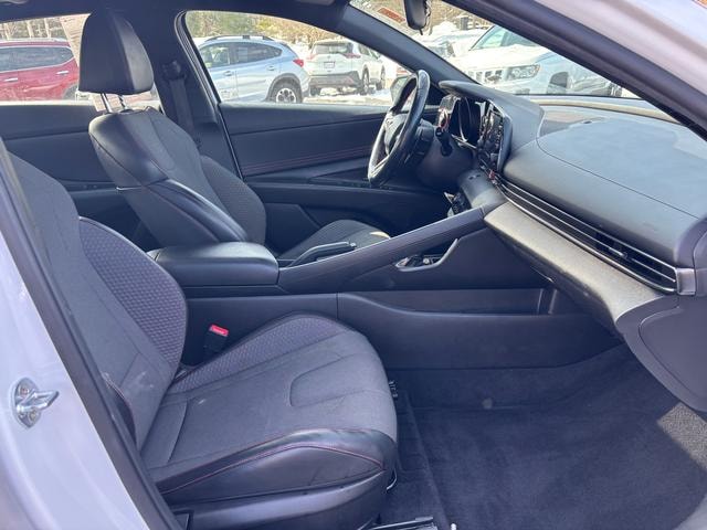 2021 Hyundai Elantra N-Line Ceramic White at Lake View Ford