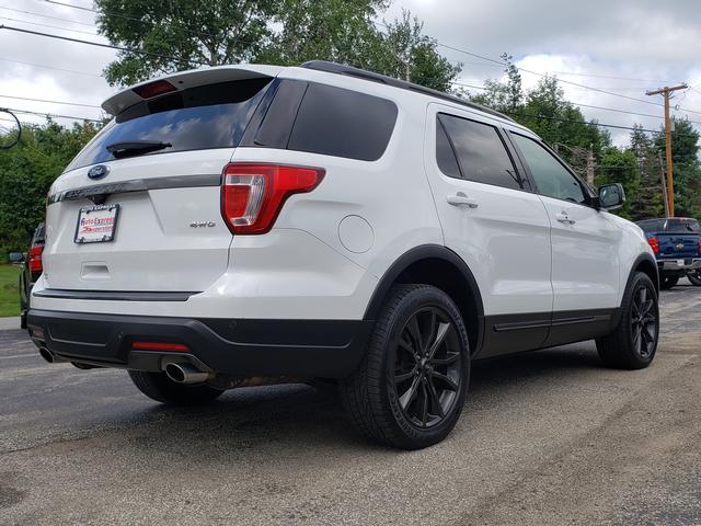 2018 Ford Explorer XLT White at Solomon Chevrolet