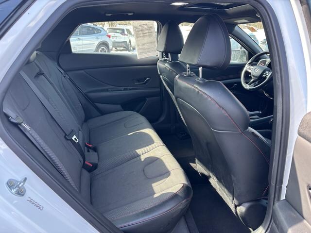 2021 Hyundai Elantra N-Line Ceramic White at Lake View Ford