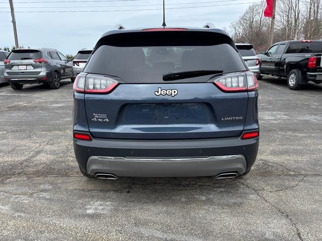 2020 Jeep Cherokee Limited Slate Blue Pearlcoat at Premiere Auto Sales